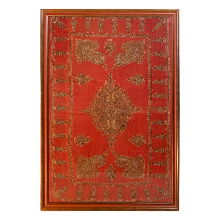 This Lakai Embroidery Is From Uzbekistan From Around The Turn Of The Last Century Circa 1900 Tribal Textiles Fabric Art Asian Textiles