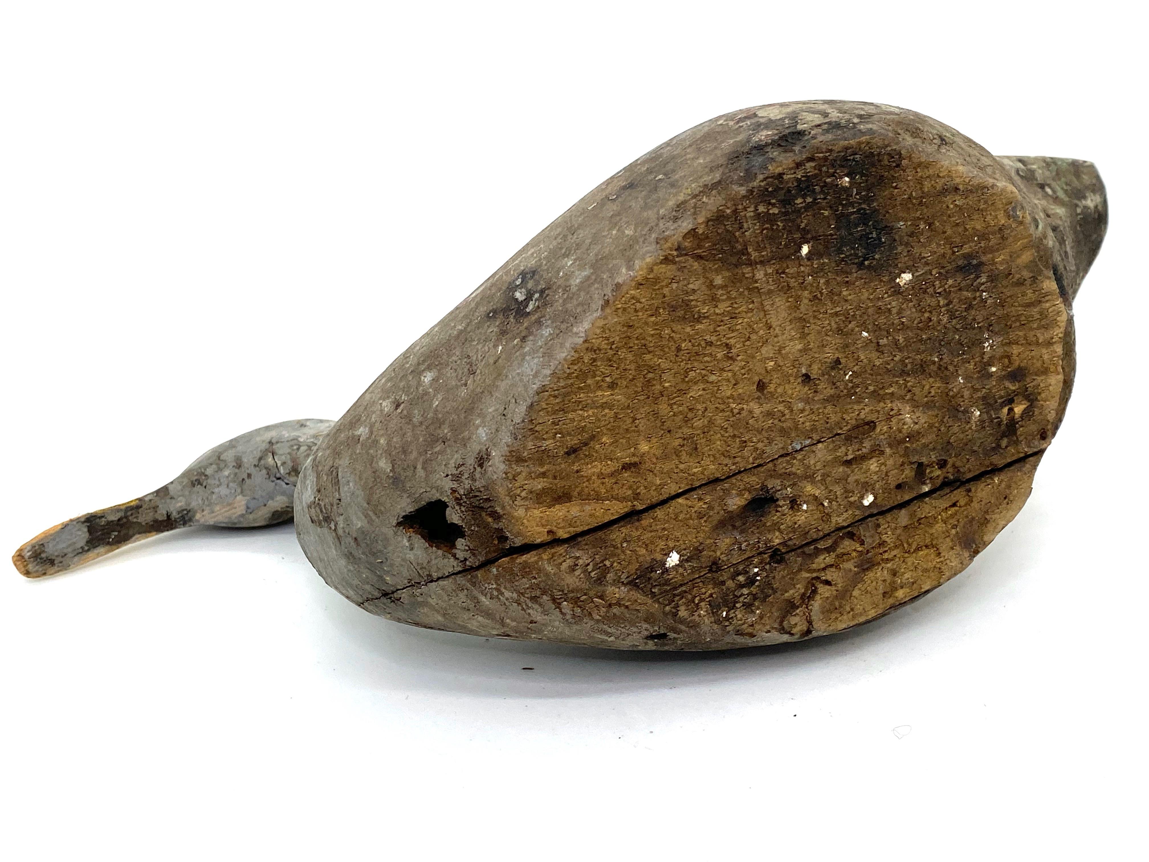 Pato pintado a mano de principios del siglo XX, alemán antiguo Arte popular en venta