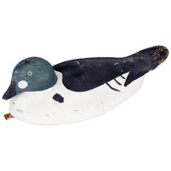 Early 20th Century Hand Painted Decoy Duck by Ideal Vetter