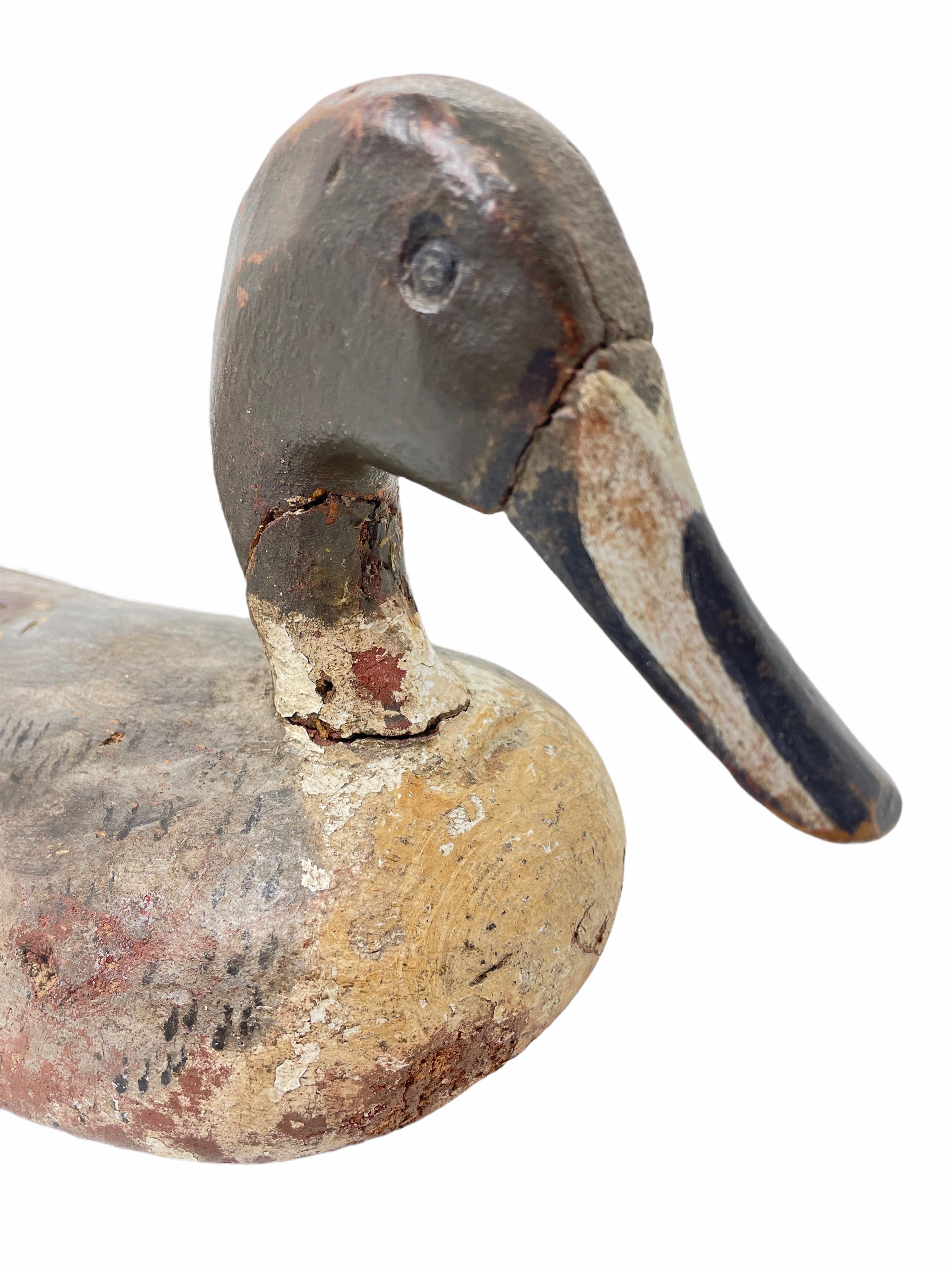 Fait main Appelant de canard peint à la main au début du 20e siècle Antique, allemand en vente