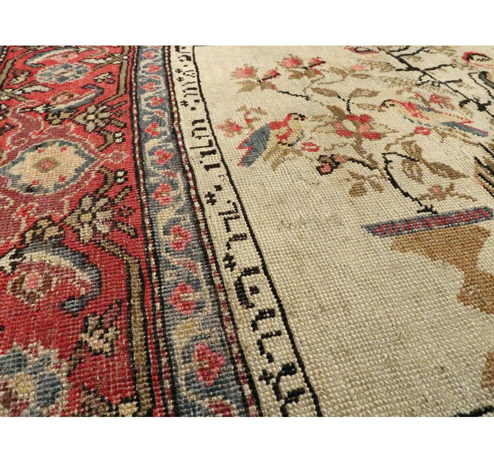 Noué à la main Tapis d'accent du début du 20e siècle, fait à la main au Karabagh, circa 1920 en vente