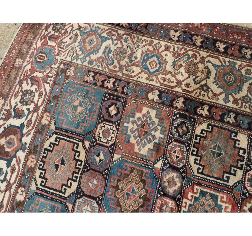 Early 20th Century Handmade Northwest Persian Room Size Carpet For Sale 1