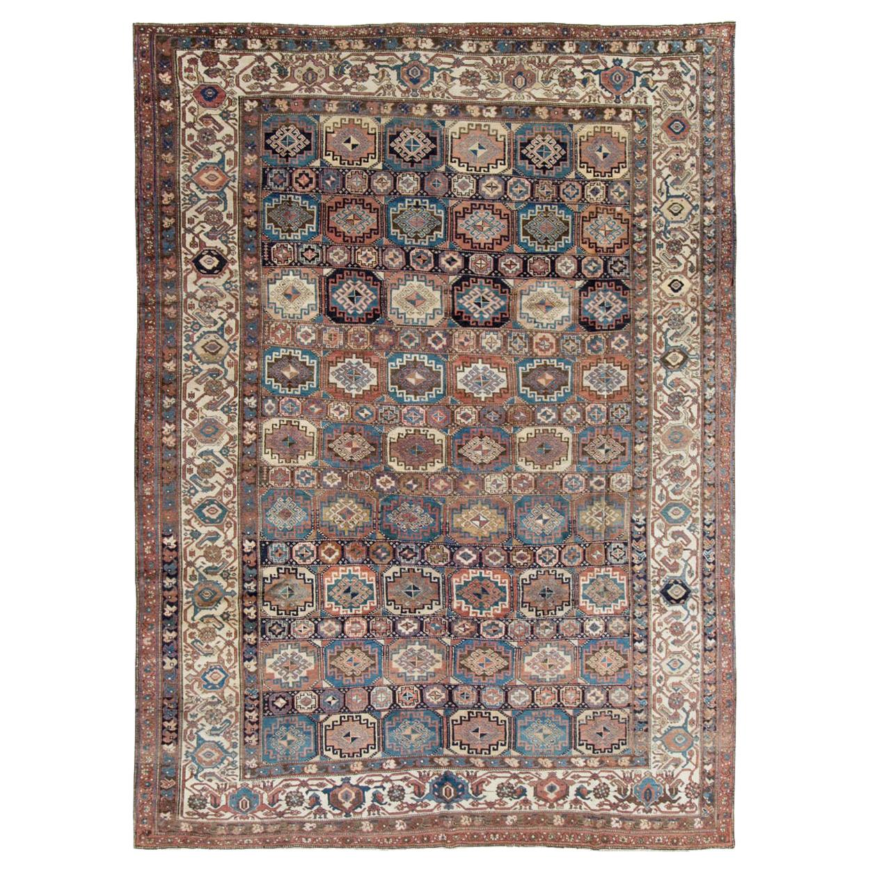 Early 20th Century Handmade Northwest Persian Room Size Carpet For Sale