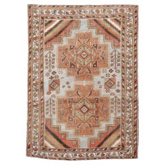 Early 20th Century Handmade Persian Afshar Accent Rug