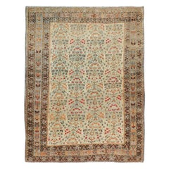 Early 20th Century Handmade Persian Afshar Throw Rug