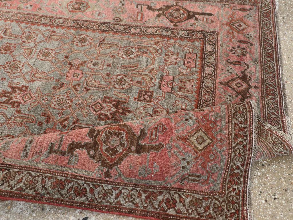 20ième siècle Tapis d'accent persan Bidjar du début du 20e siècle fait à la main en vente