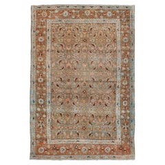 Tapis d'accent persan Bidjar du début du 20e siècle fait à la main
