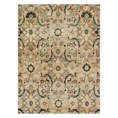 Early 20th Century Handmade Persian Lavar Kerman Room Size Carpet, circa 1920