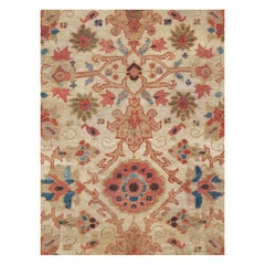 Tappeto persiano a mano dei primi del Novecento di dimensioni pari al Mahal