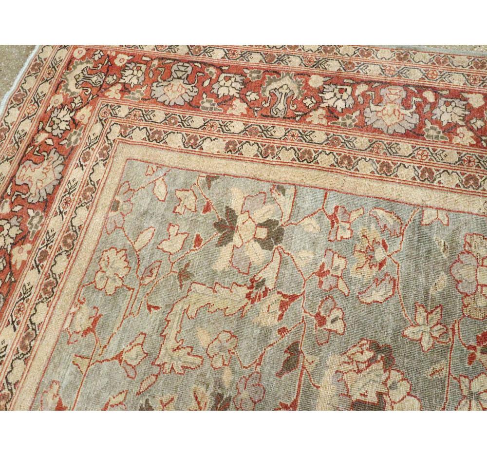 Handgefertigter persischer Mahal-Teppich in Zimmergröße aus dem frühen 20. Jahrhundert (Wolle) im Angebot