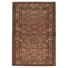 Early 20th Century Handmade Persian Malayer Accent Rug