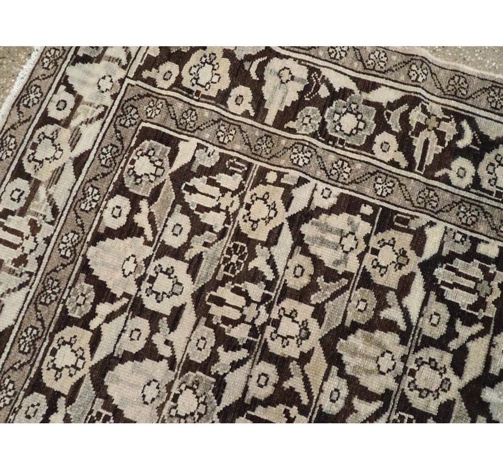 Tapis persan Malayer Gallery du début du 20e siècle fait à la main Bon état - En vente à New York, NY