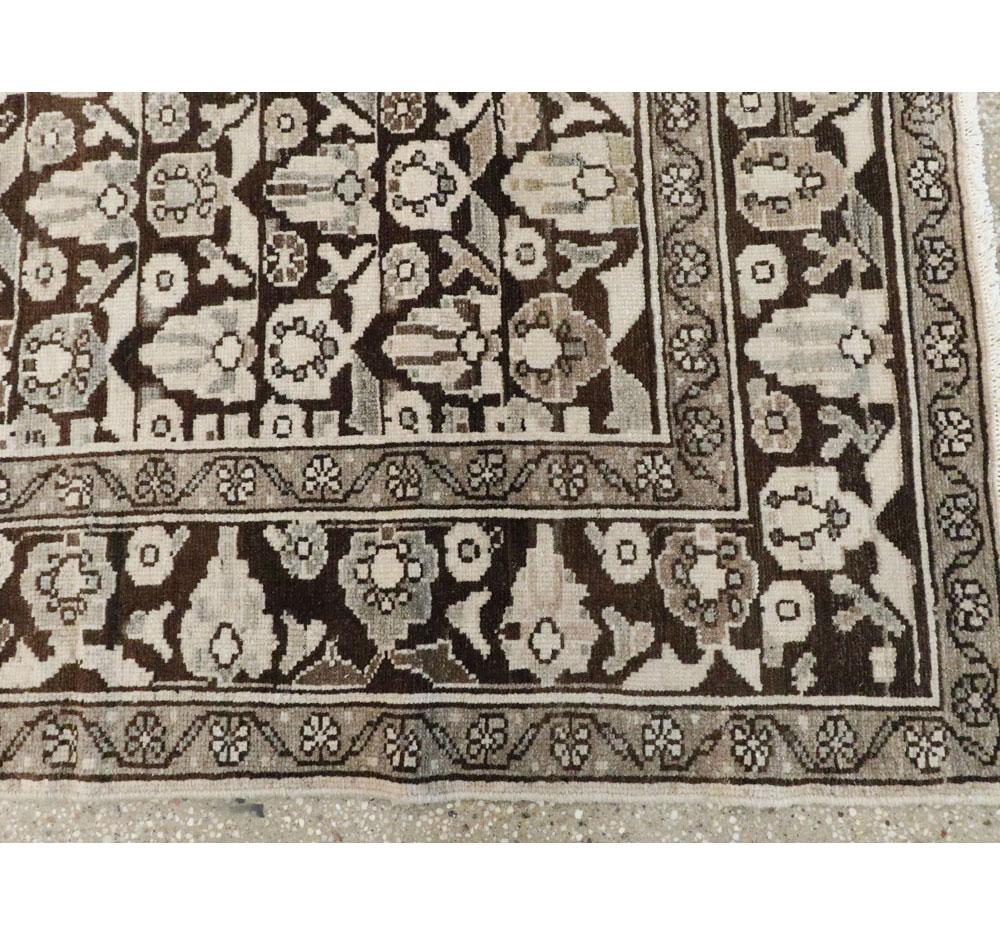 Laine Tapis persan Malayer Gallery du début du 20e siècle fait à la main en vente