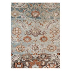 Early 20th Century Handmade Persian Malayer Long Runner