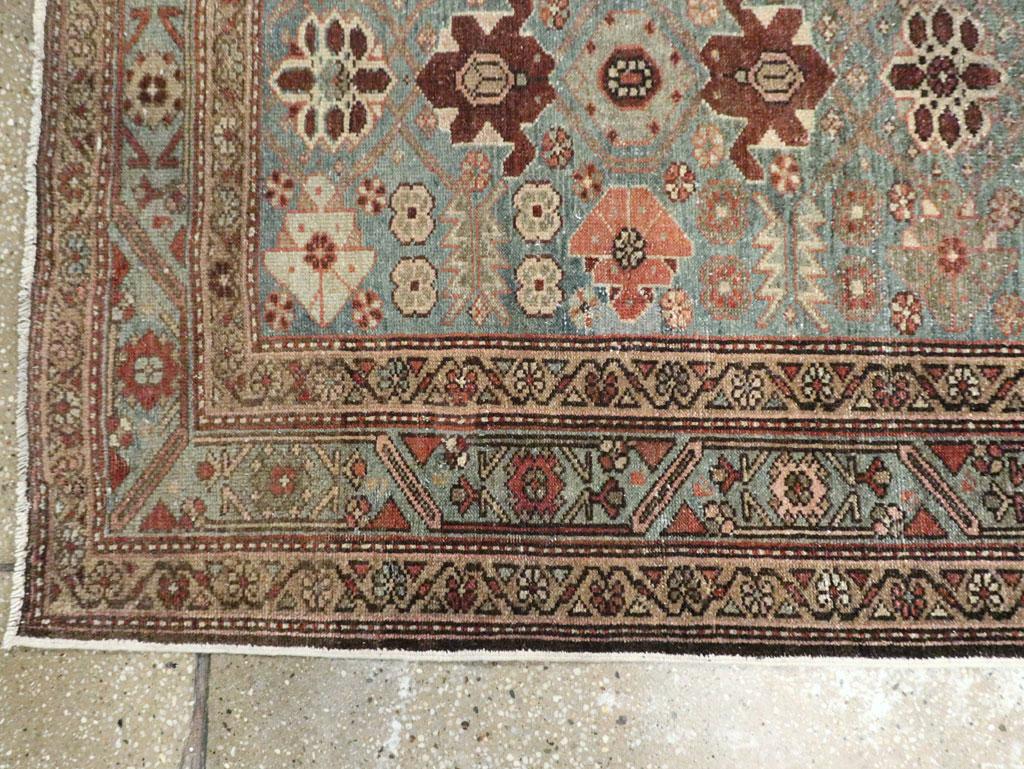 Early 20th Century Handmade Persian Malayer Long Runner For Sale 2