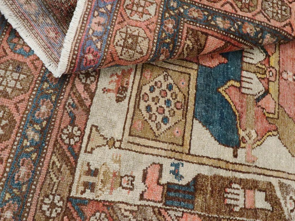 Anfang des 20. Jahrhunderts handgefertigter persischer Malayer Bildteppich (Persisch) im Angebot