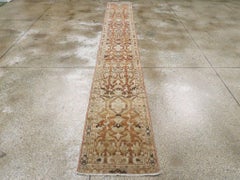 Early 20th Century Handmade Persian Malayer Runner