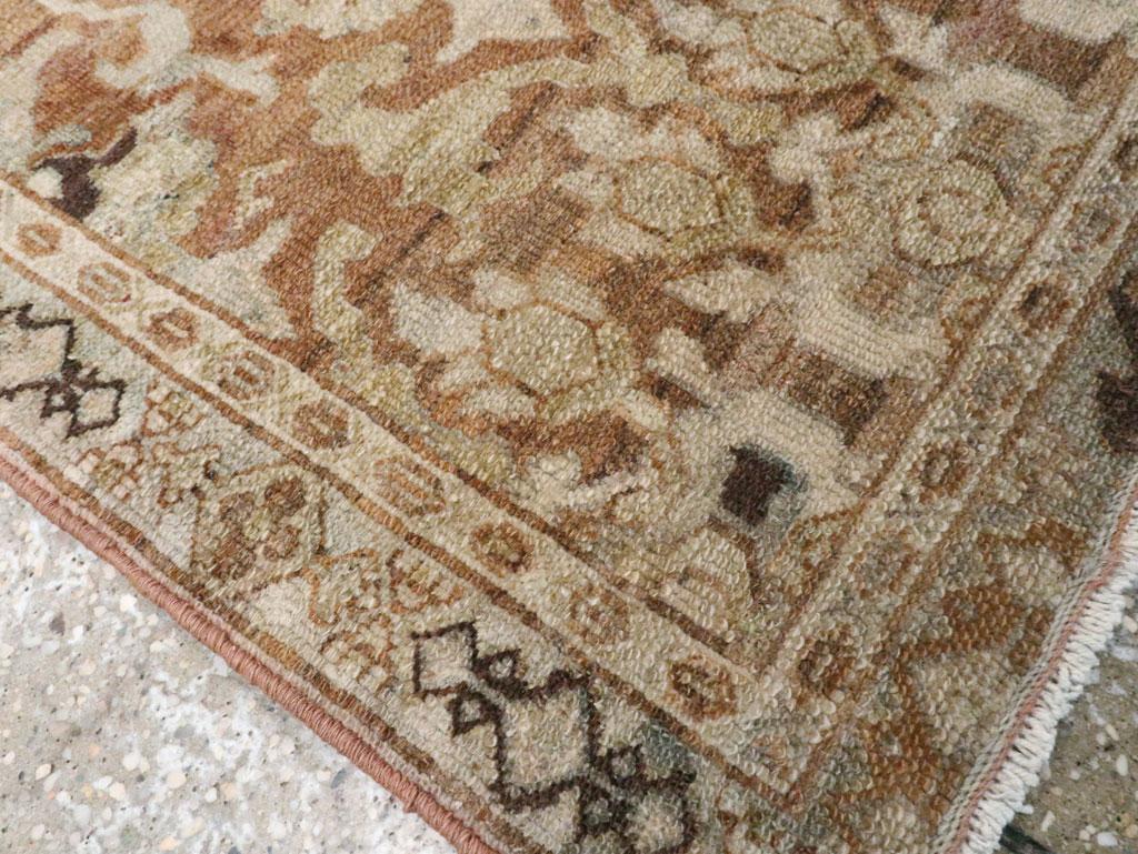 Early 20th Century Handmade Persian Malayer Runner For Sale 1