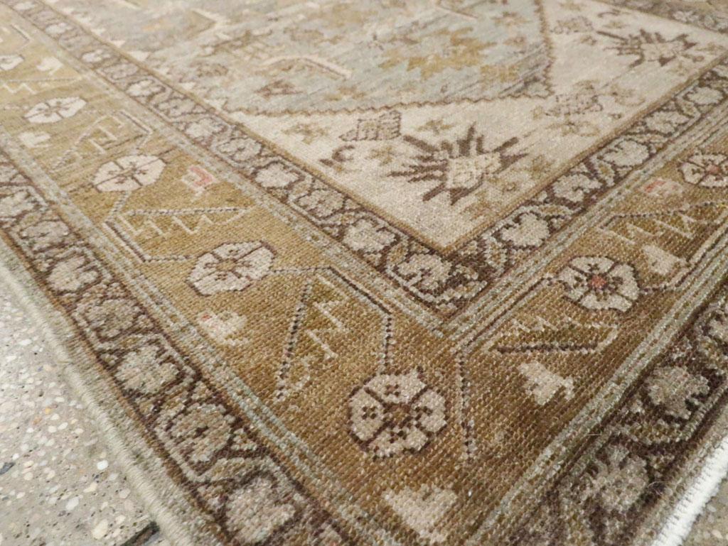 Early 20th Century Handmade Persian Malayer Runner For Sale 2