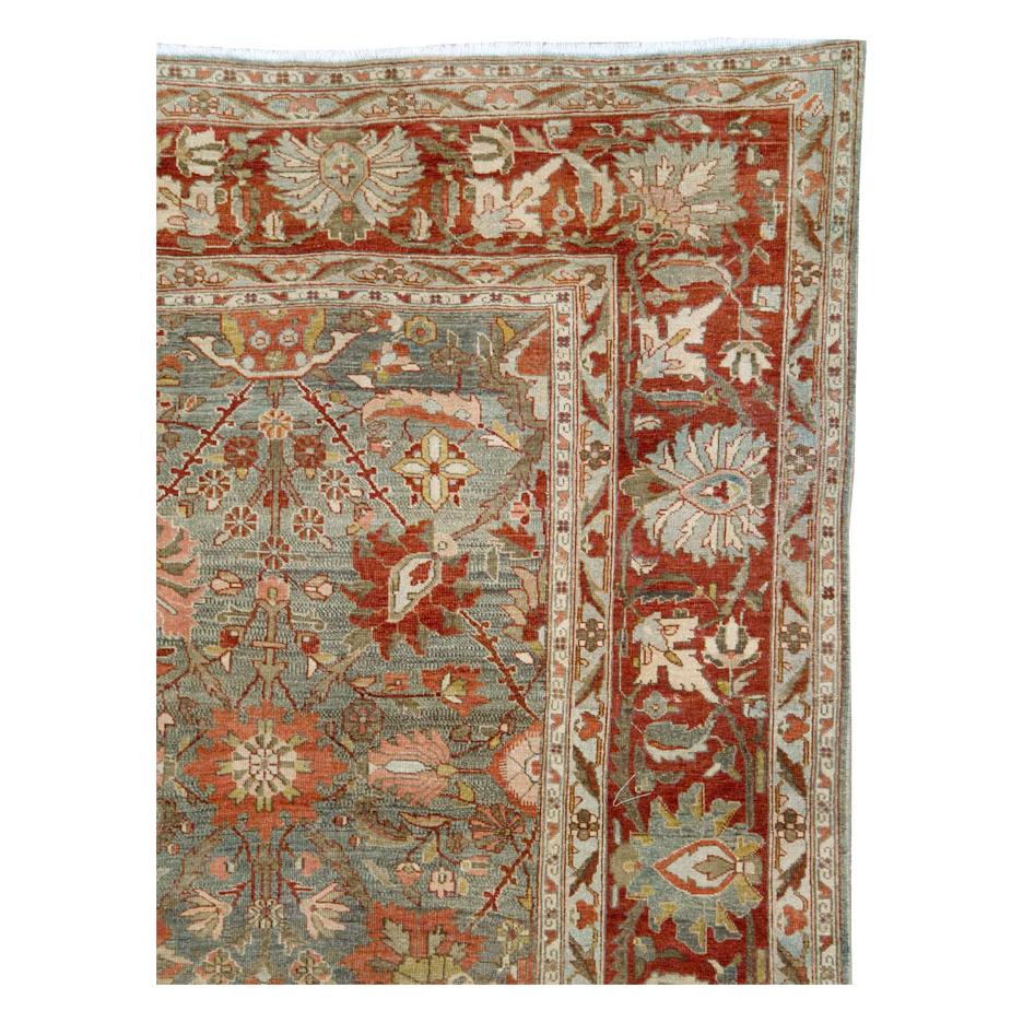 Tabriz Tappeto Sarouk persiano fatto a mano dei primi del Novecento per una stanza in vendita