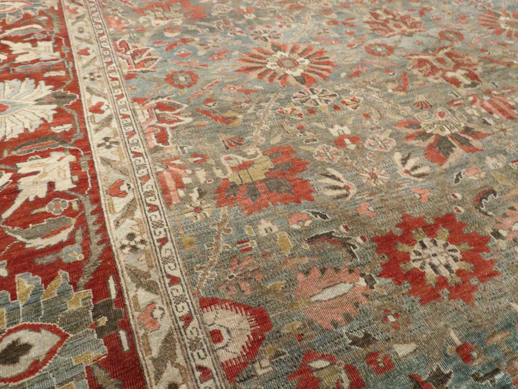 Tappeto Sarouk persiano fatto a mano dei primi del Novecento per una stanza In condizioni ottime in vendita a New York, NY