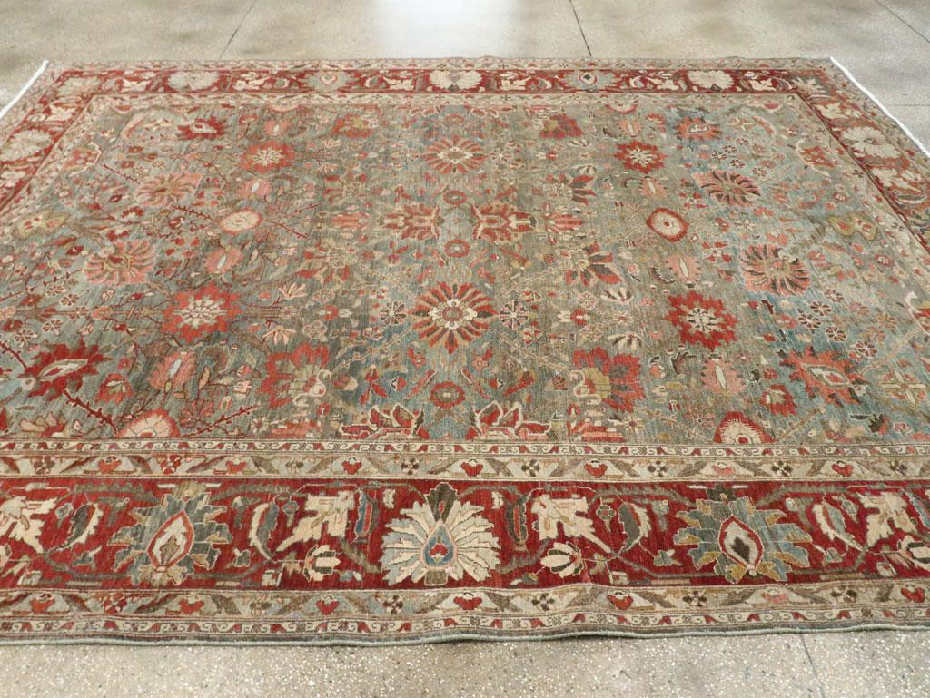 XX secolo Tappeto Sarouk persiano fatto a mano dei primi del Novecento per una stanza in vendita