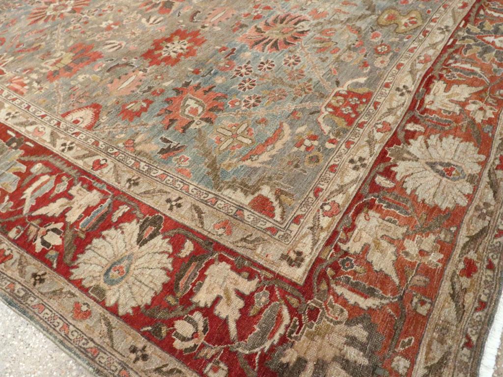 Tappeto Sarouk persiano fatto a mano dei primi del Novecento per una stanza in vendita 1