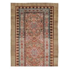 Early 20th Century Handmade Persian Serab Runner