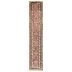 Early 20th Century Handmade Persian Serab Runner