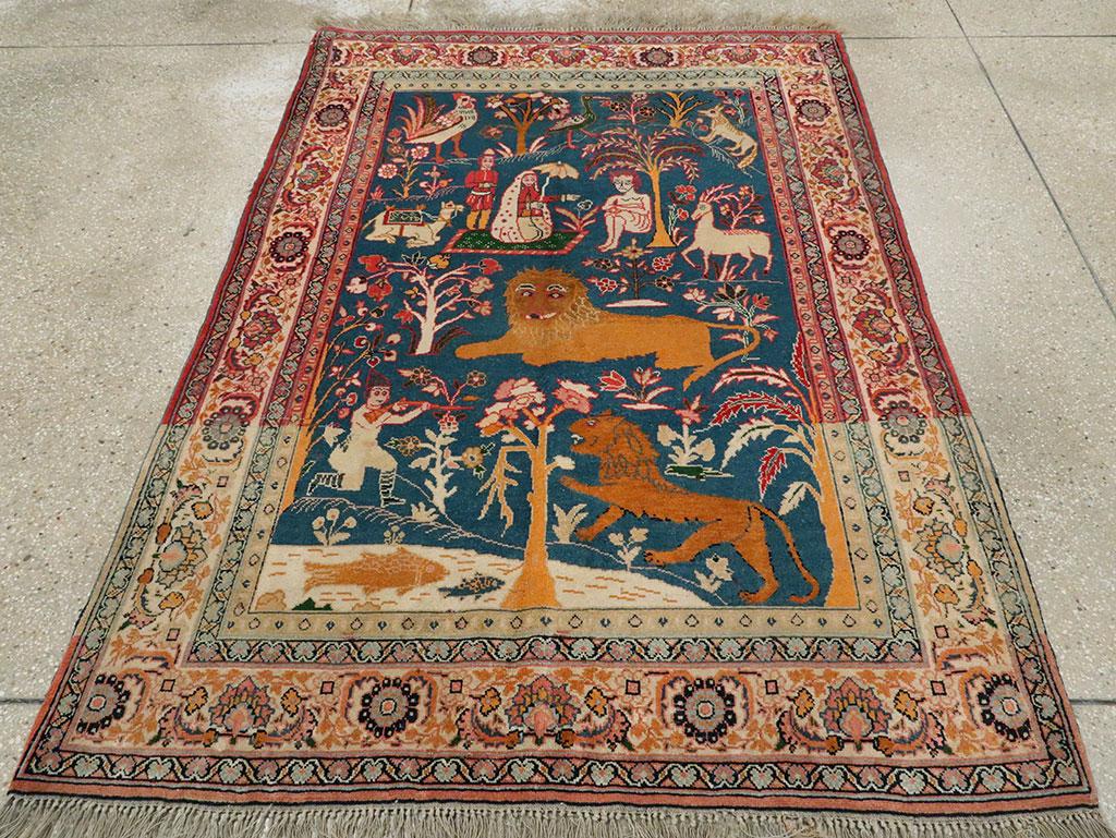 persian pictorial rugs