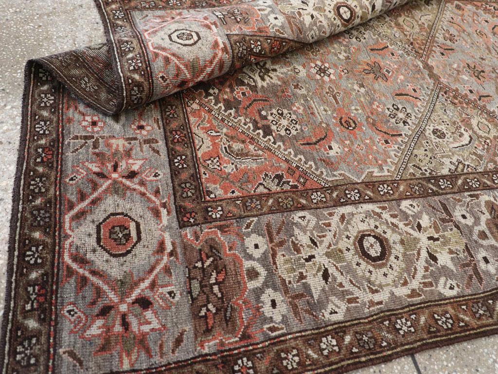 Laine Tapis d'appoint tribal persan fait à la main au début du 20e siècle en vente