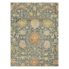 Early 20th Century Handmade Turkish Oushak Large Room Size Carpet