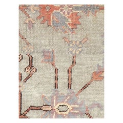 Early 20th Century Handmade Turkish Oushak Runner