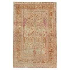 Early 20th Century Handmade Turkish Sivas Accent Rug