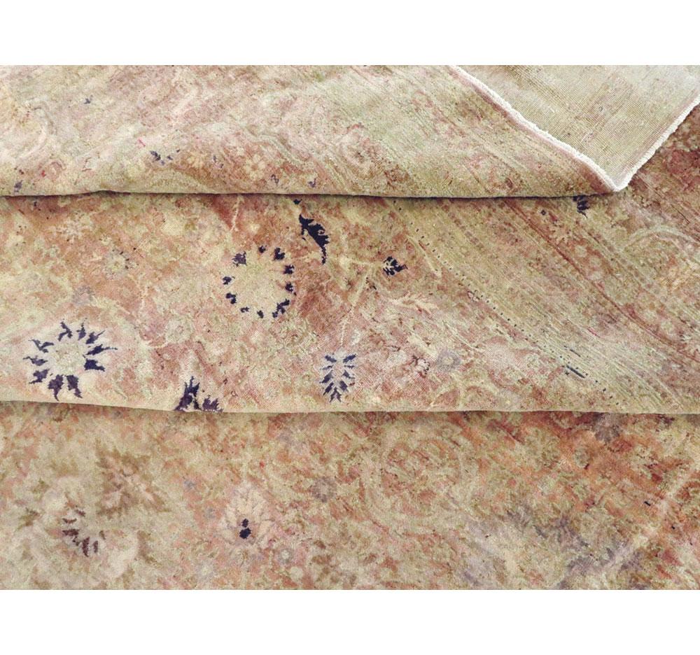 Handgefertigter türkischer Sivas-Teppich in Zimmergröße aus dem frühen 20. Jahrhundert im Angebot 3