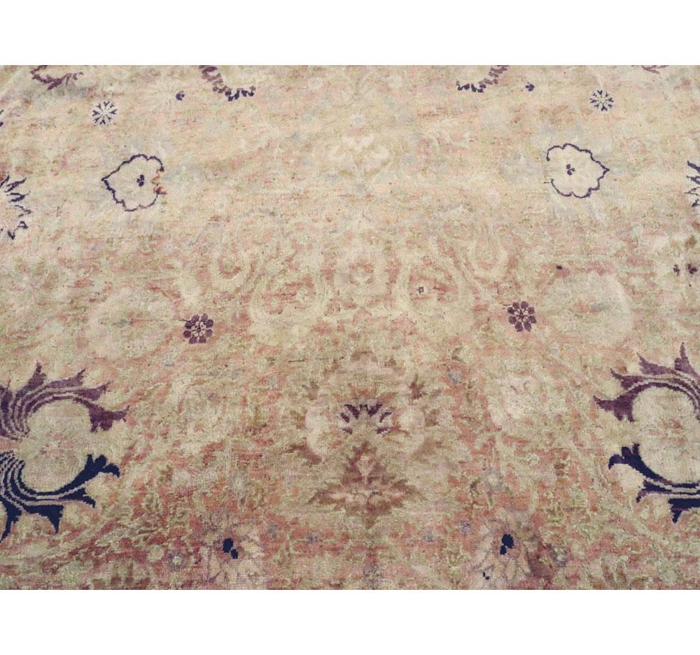 Handgefertigter türkischer Sivas-Teppich in Zimmergröße aus dem frühen 20. Jahrhundert im Angebot 1