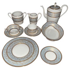 Haviland Limoges Frankreich Porzellan Tafelservice für zwölf Personen, Anfang 20.