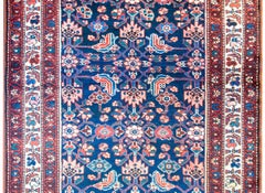 Early 20th Century Herati Hamadan Rug