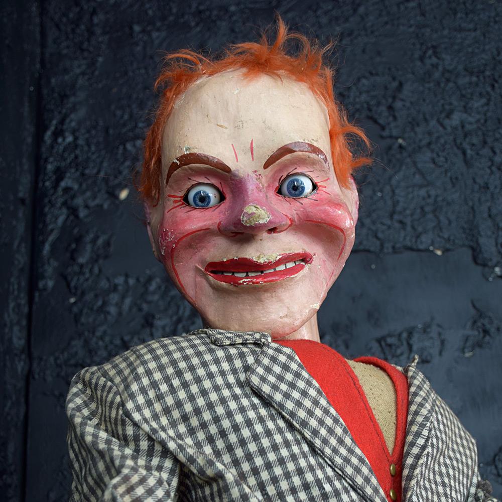 Mid-20th Century Early 20th Century Herbert Brighton Ventriloquist’s Dummy