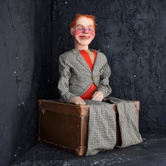 Early 20th Century Herbert Brighton Ventriloquist’s Dummy