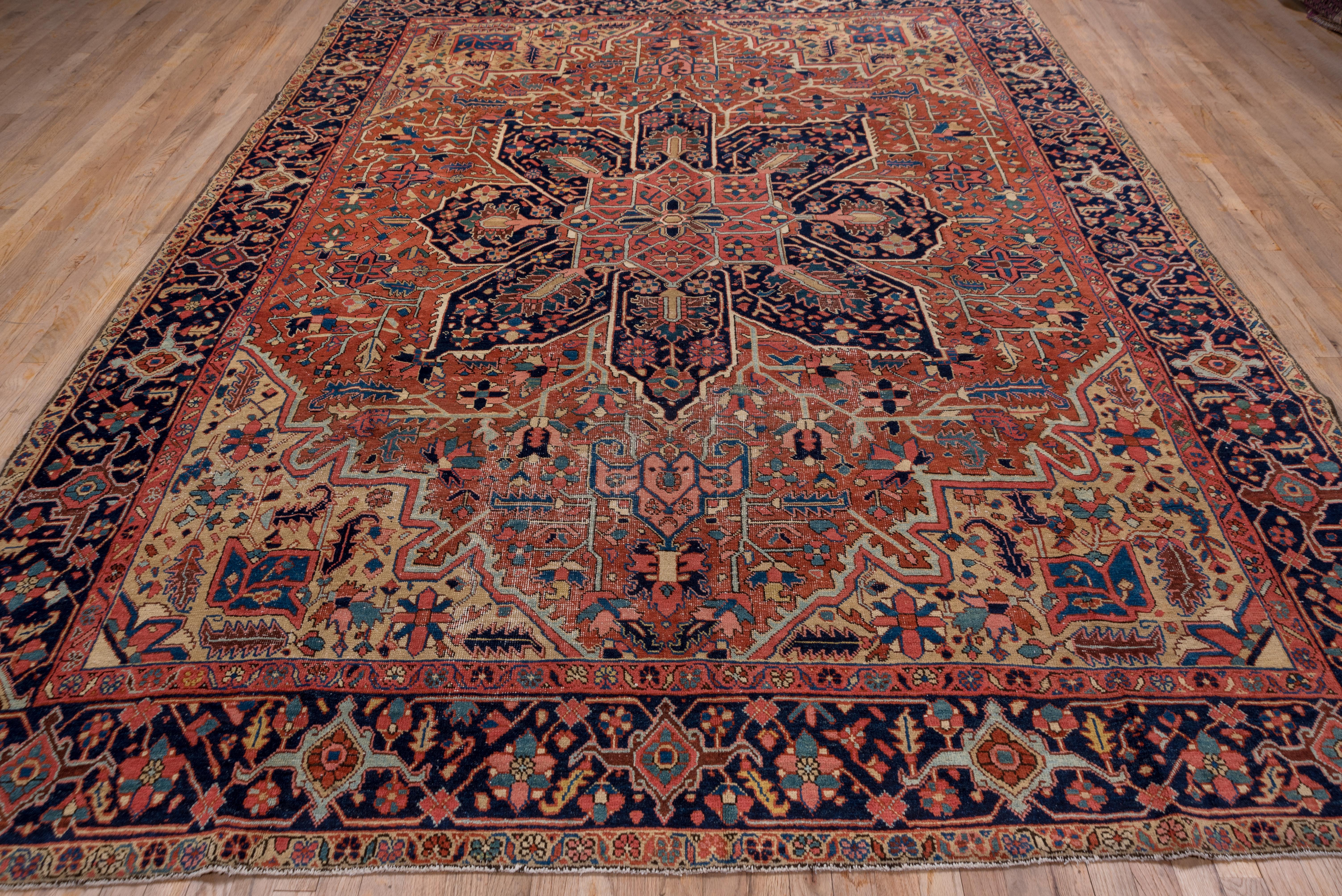 Persian Early 20th Century Heriz Carpet For Sale