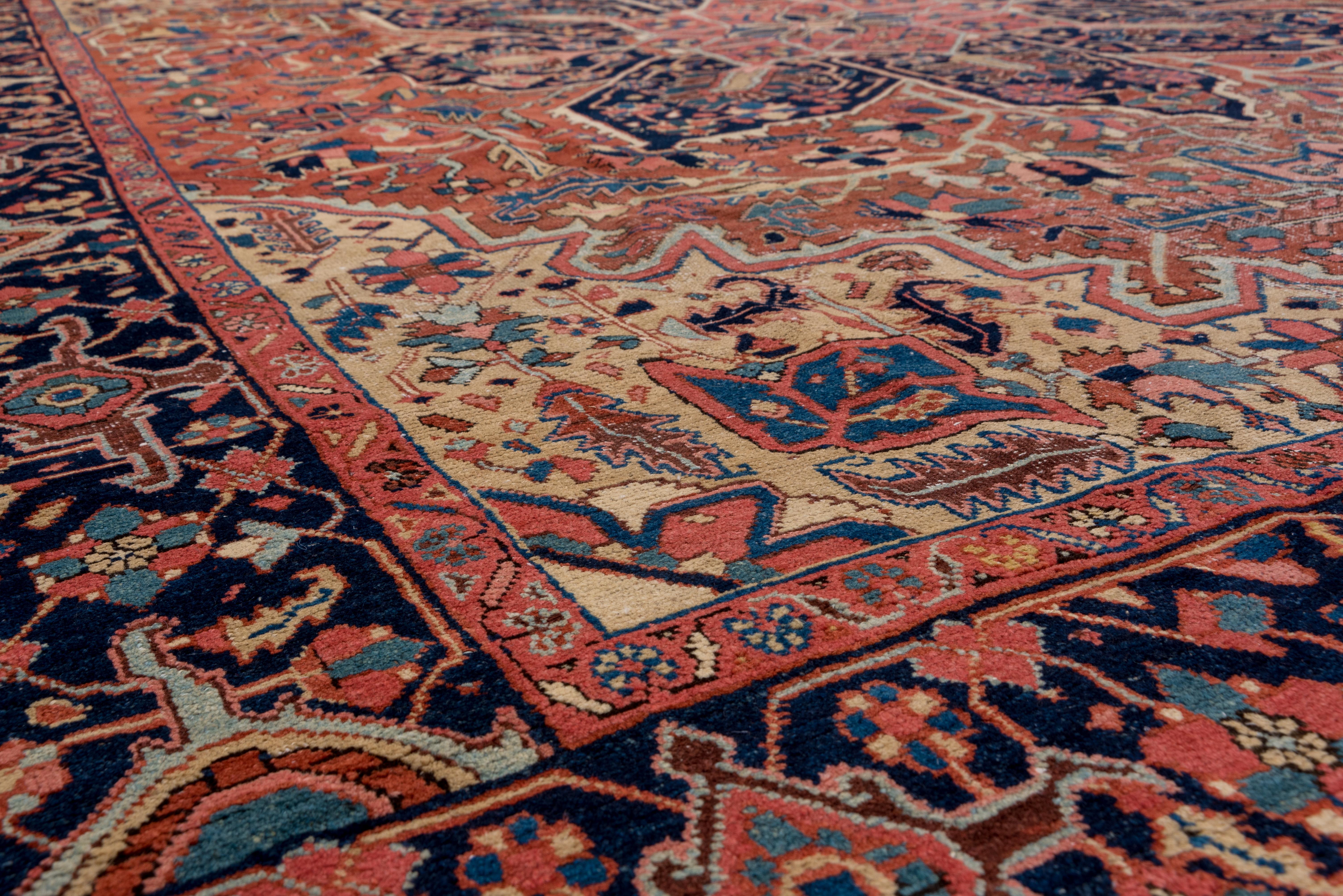 Mid-20th Century Early 20th Century Heriz Carpet For Sale