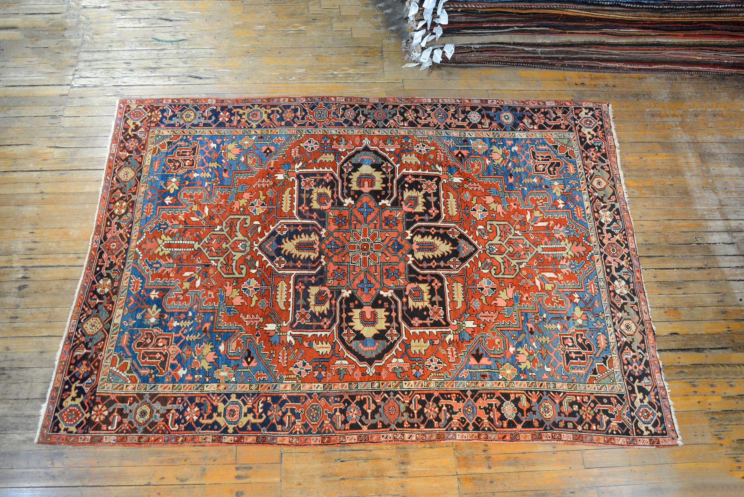 Early 20th Century Heriz Rug 4