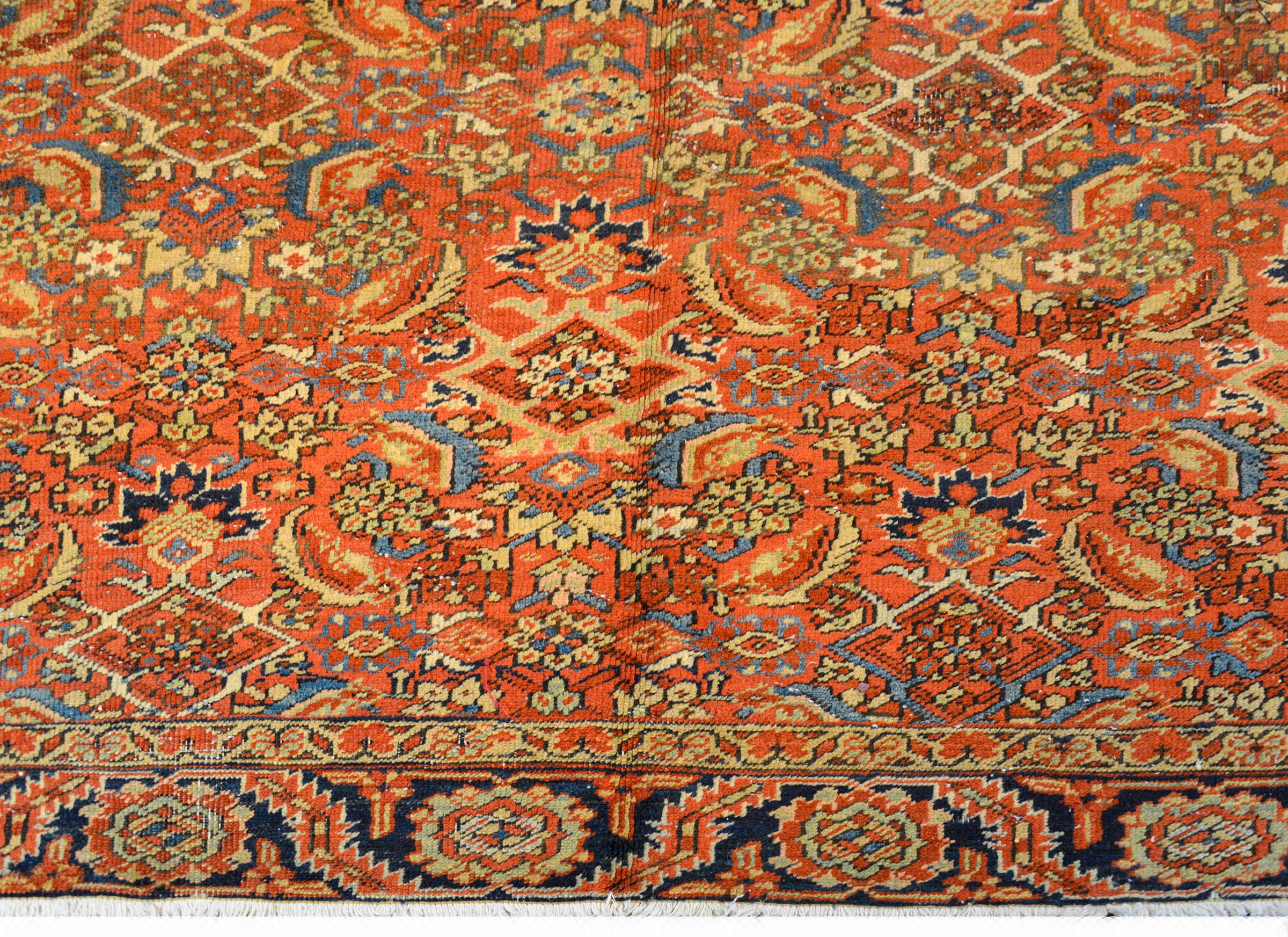 Heriz Serapi Early 20th Century Heriz Rug For Sale