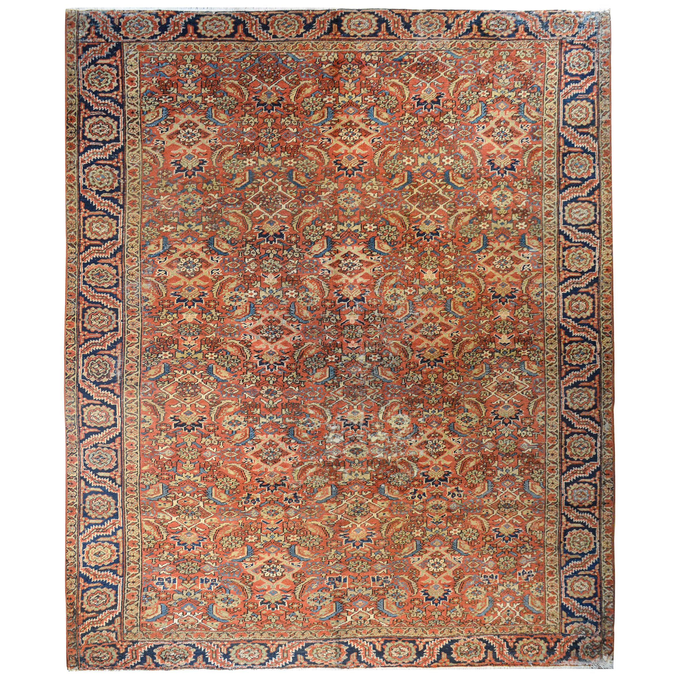 Early 20th Century Heriz Rug