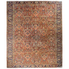 Early 20th Century Heriz Rug