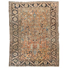 Antique Early 20th Century Heriz Rug