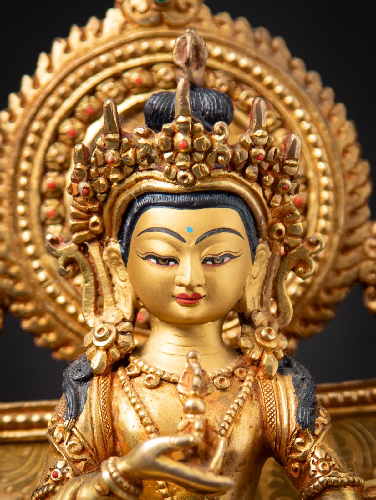 20ième siècle Début du 20e siècle Statue de Vajrasattva népalais en bronze de haute qualité provenant de Birmanie en vente