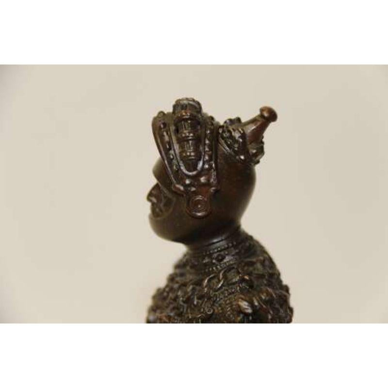 Early 20th Century Highly Detailed Bronze Study of King Arthur in Ornate Armour 5
