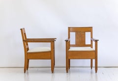 Fauteuils hollandais du début du 20e siècle [Paire]